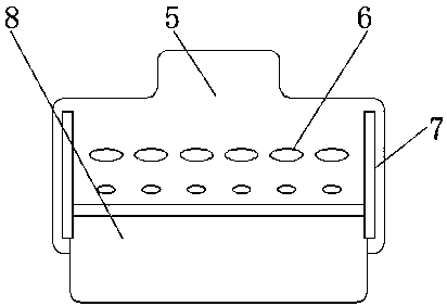 Metal cleaning device with uniform heating function