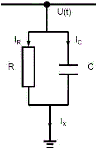 Method for measuring resistive current of metal oxide lightning arrester