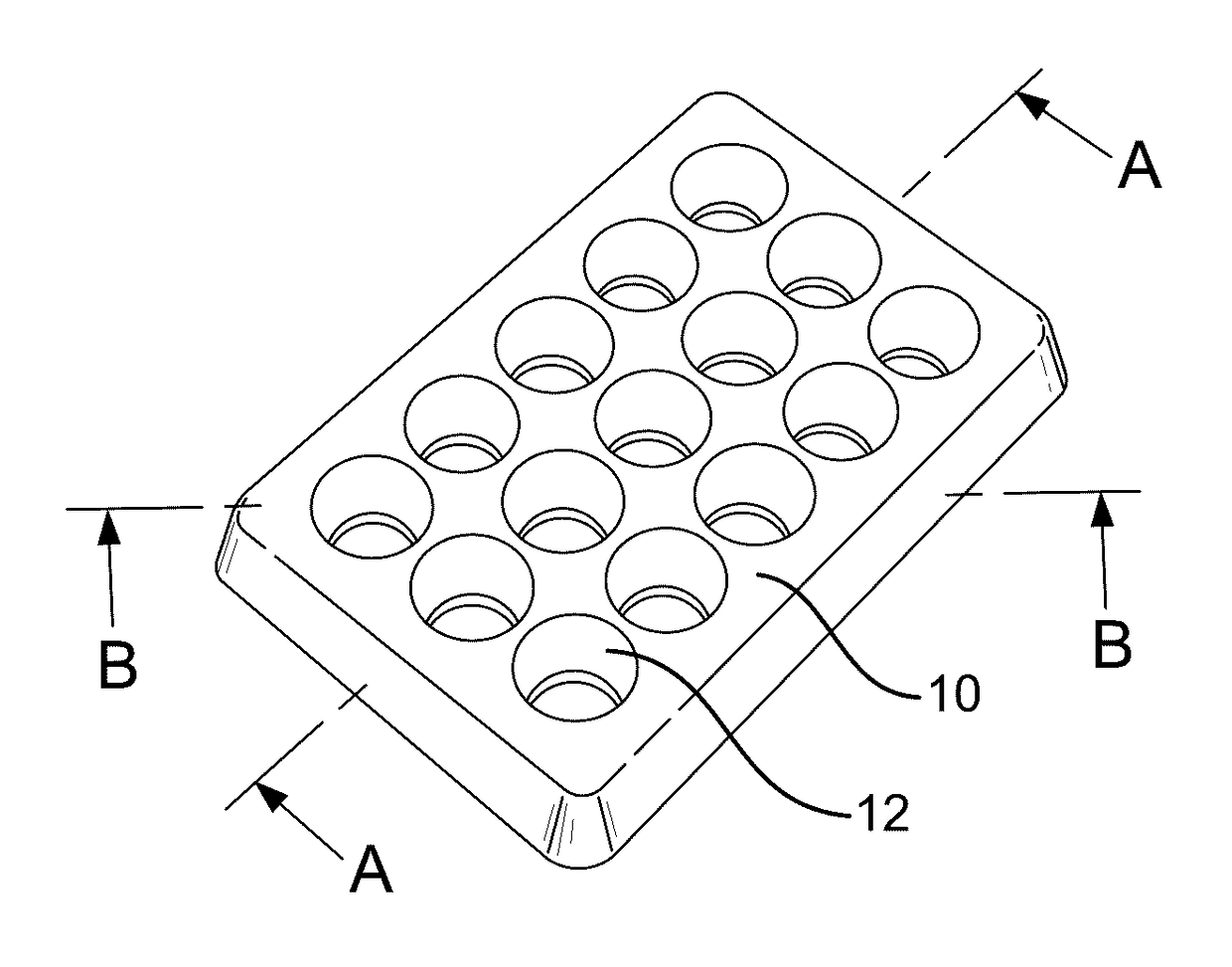 Hydraulically set cement body for preservation of organic liquids