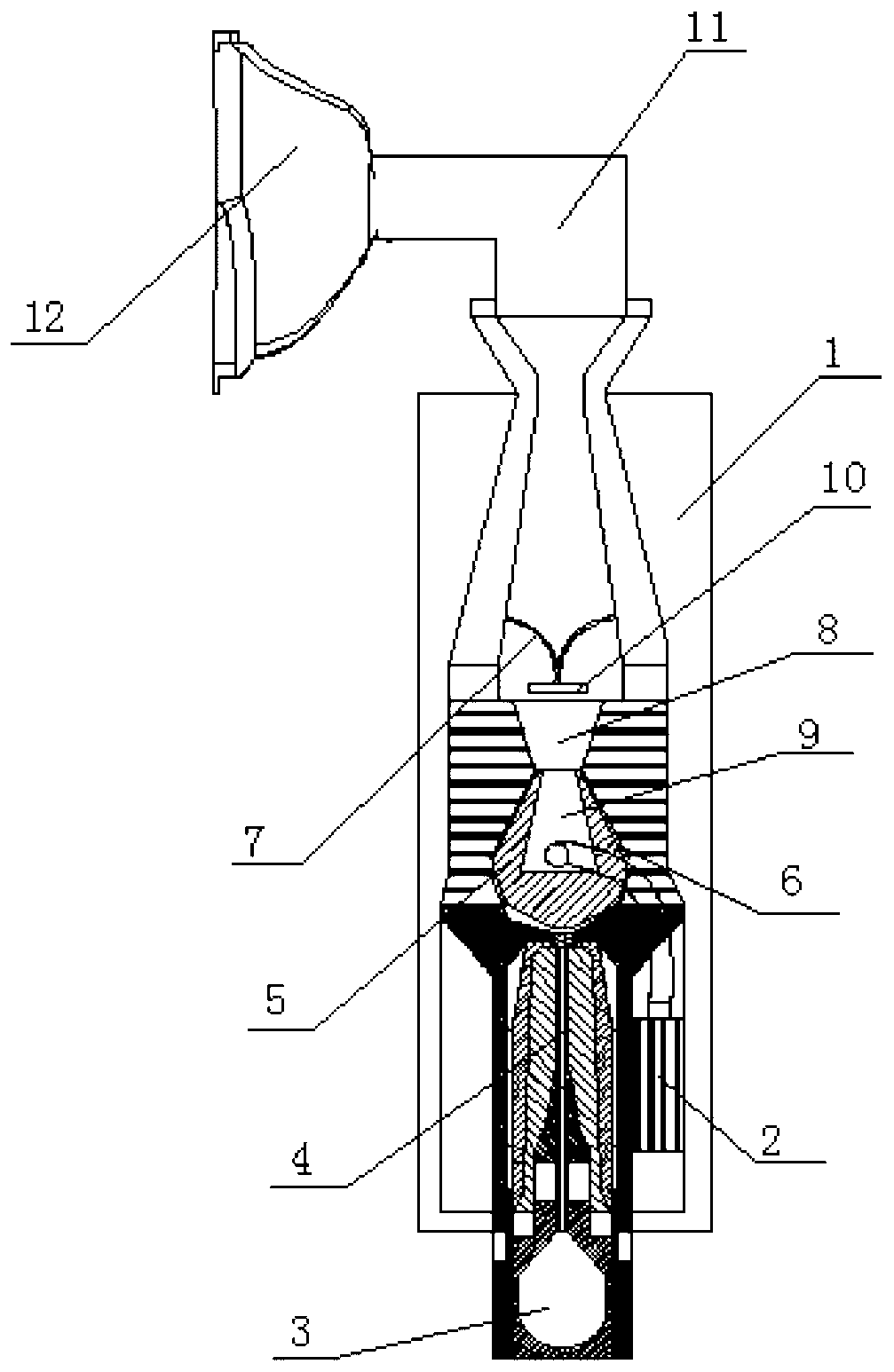 Portable pneumology department dosing device