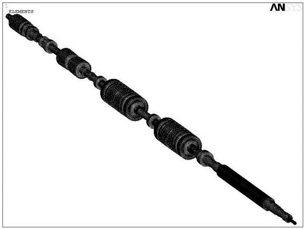 Torsional fatigue damage estimation system for shaft system of steam turbine generator unit