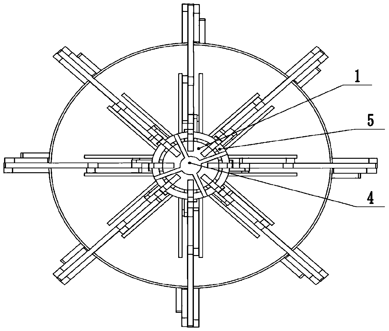 A golden jellyfish imitation mechanism based on crank slider