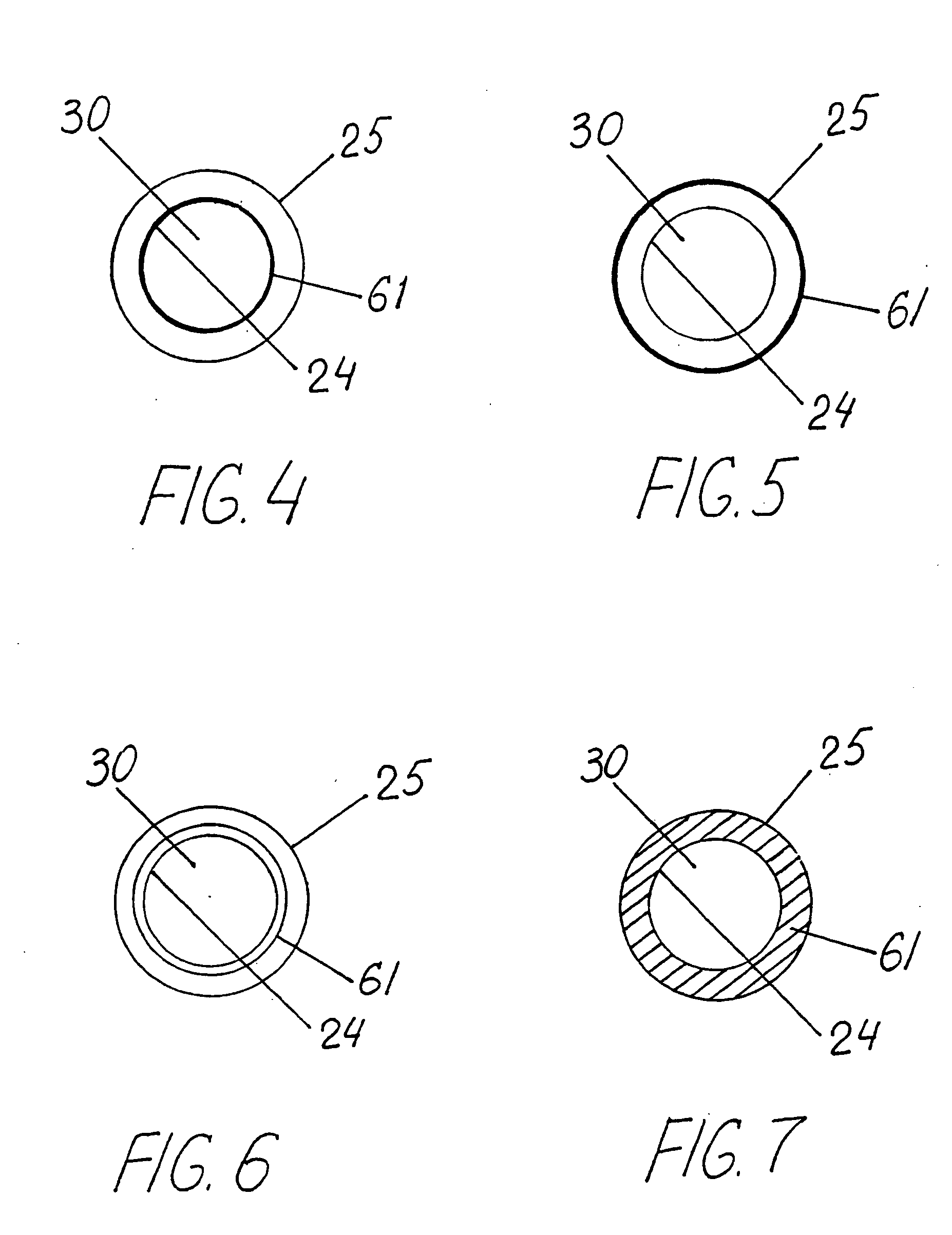 Dark-banded vial for use with level