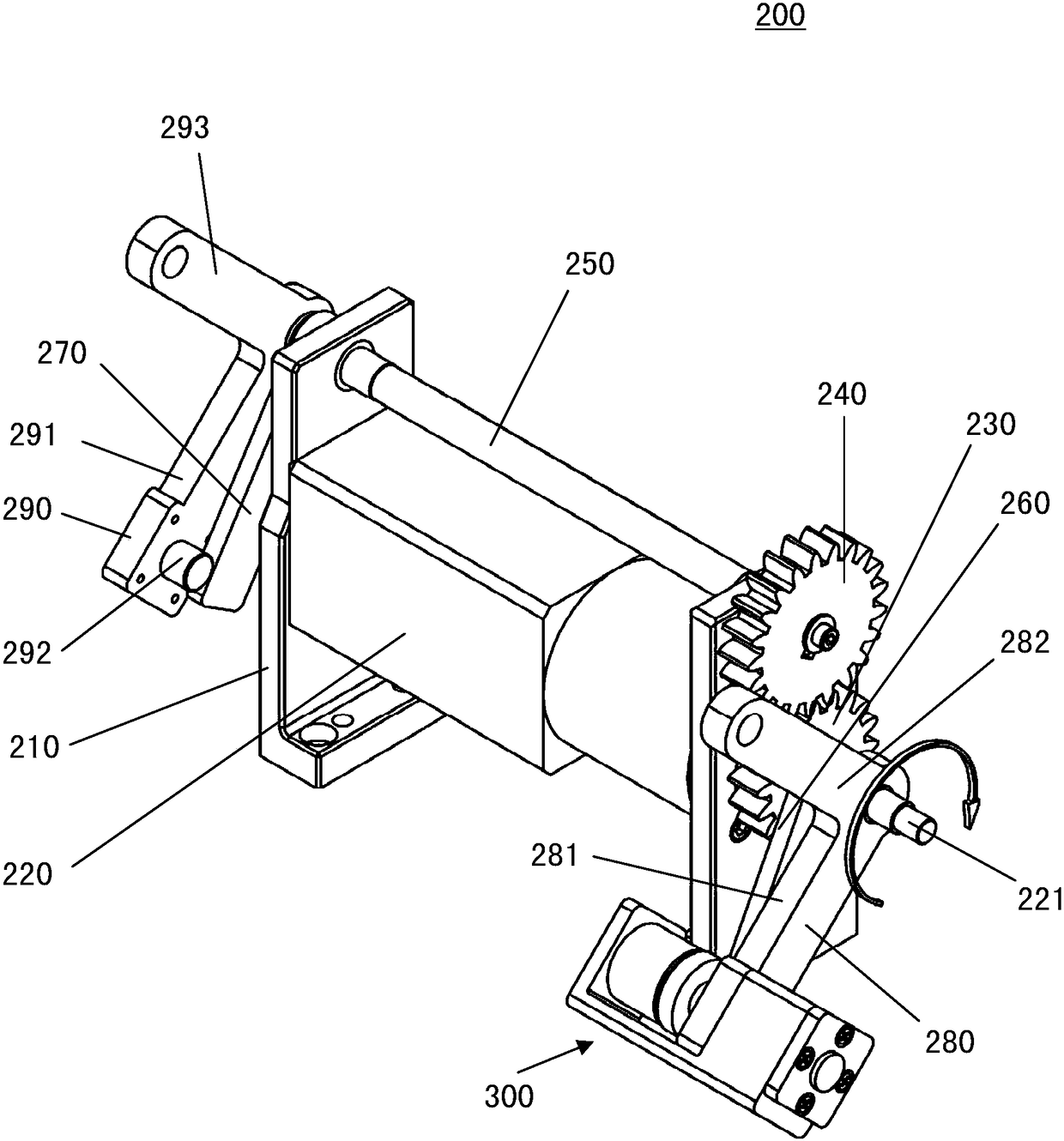 Connecting rod control device