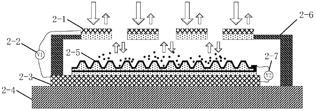 Infrared spectrum enhancement and detection method and infrared spectrum enhancement and detection device based on graphene nano antenna