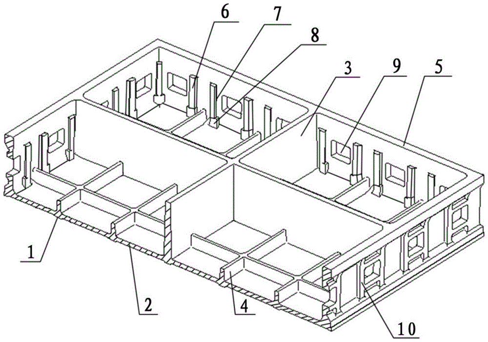 An anti-injection microminiature building template