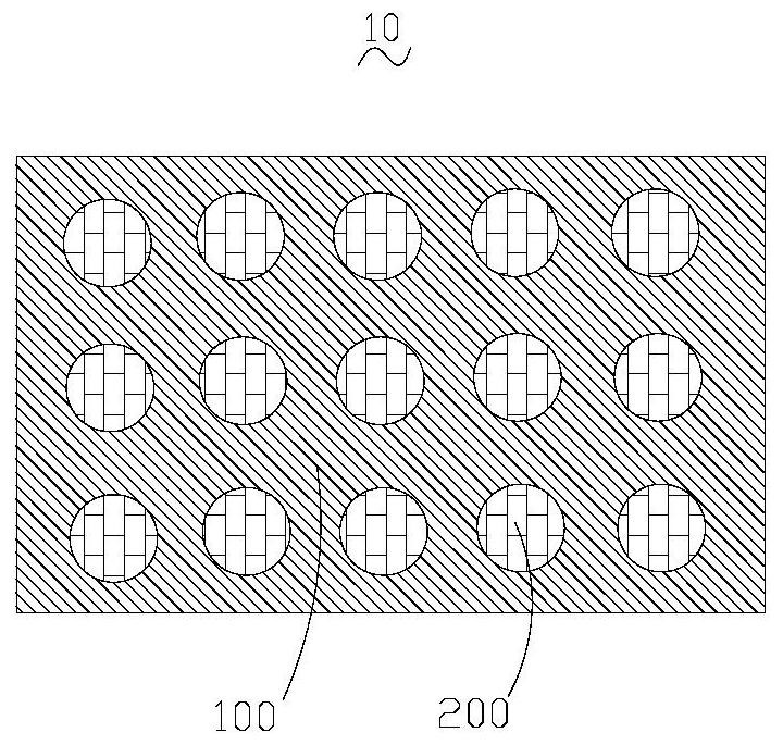 Permeable brick and its preparation method