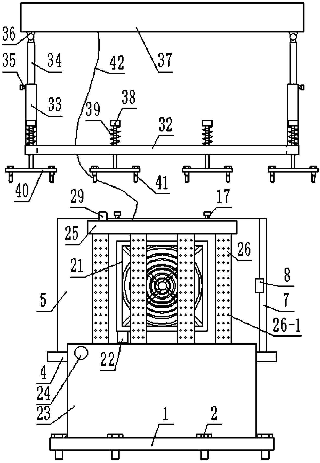 Solar photovoltaic electricity-collecting automobile electricity storage equipment for new energy automobile