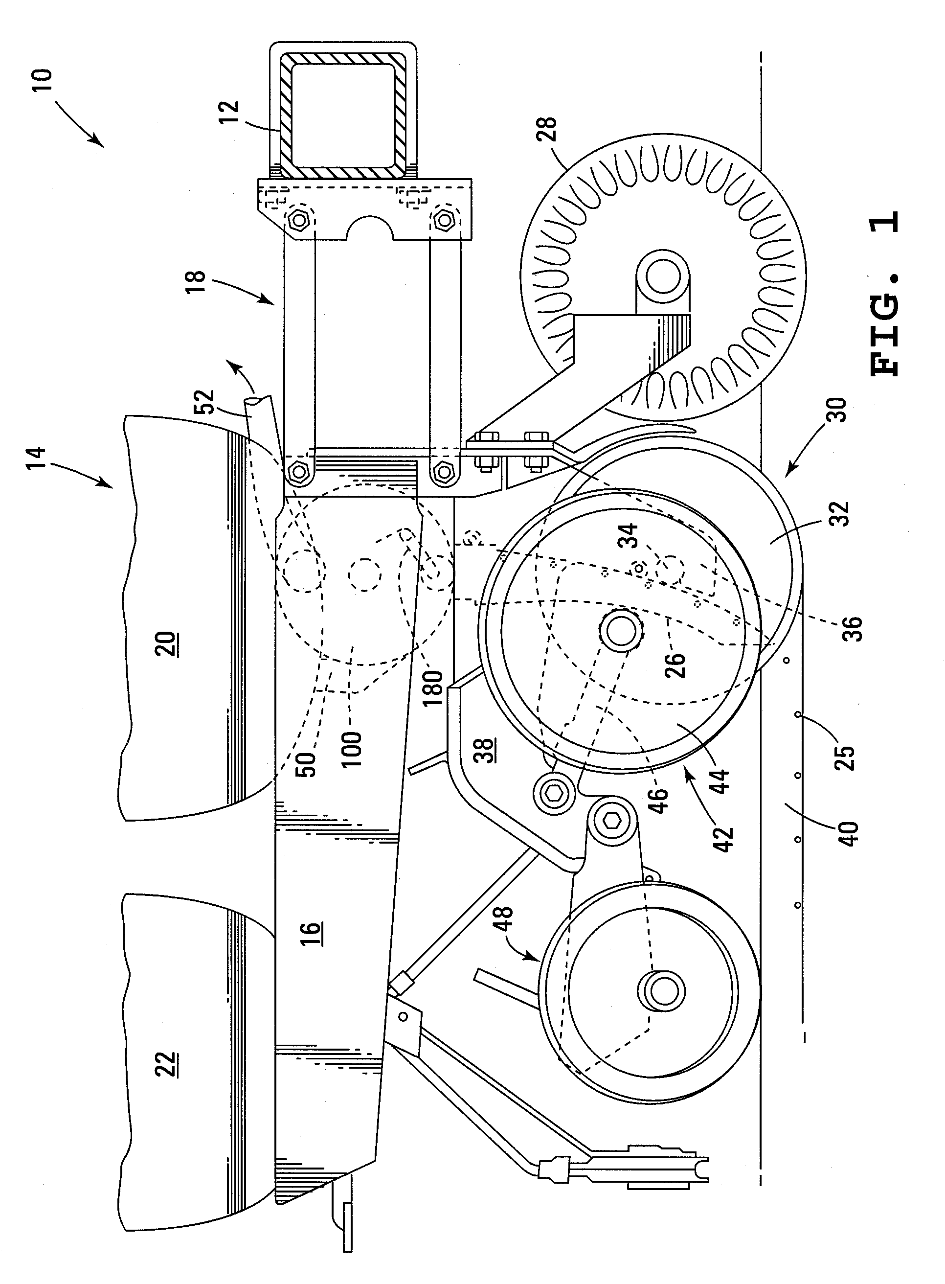 Vacuum seed meter and dispensing apparatus