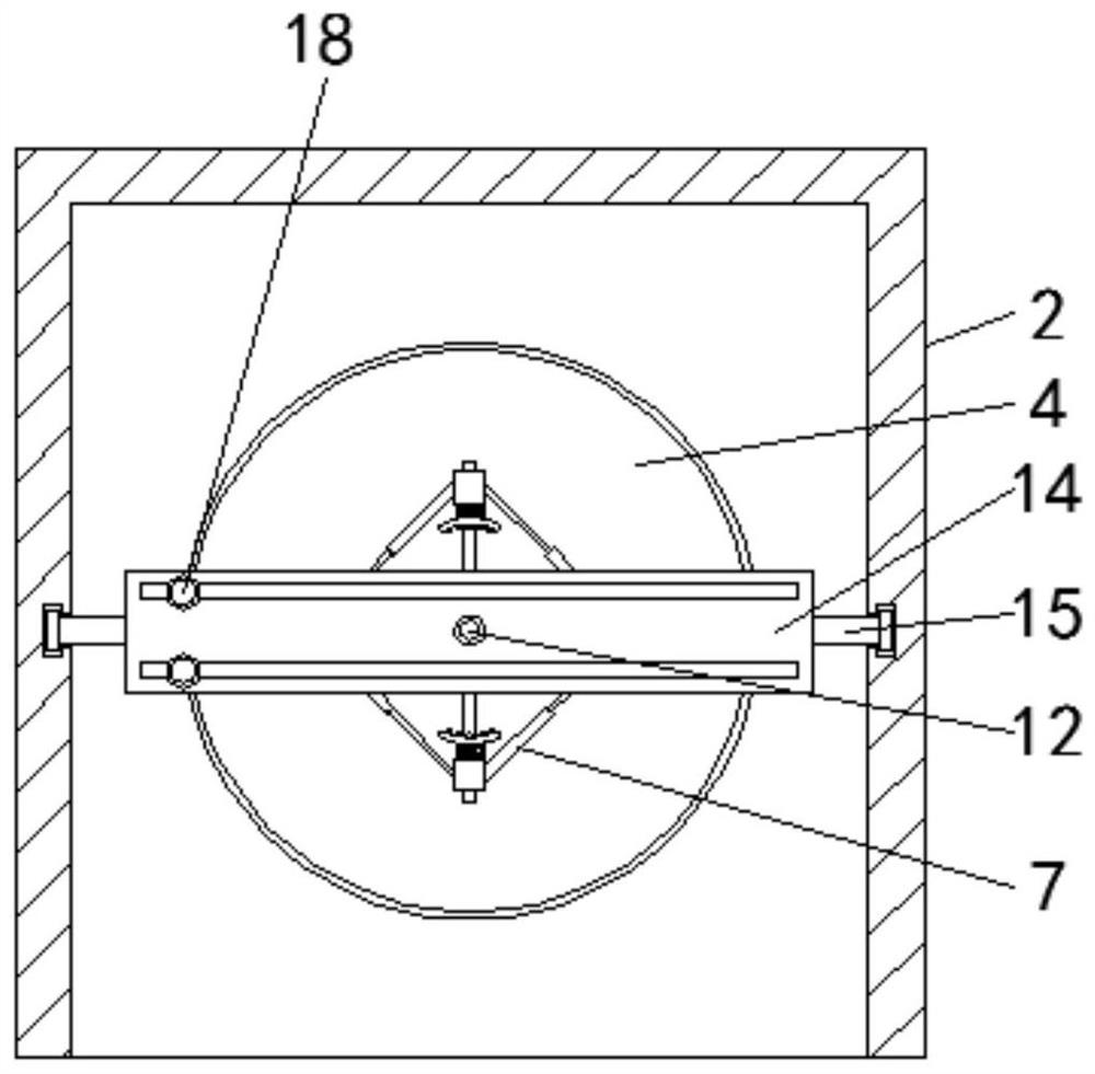 Automobile bearing level detection device with automatic leveling function