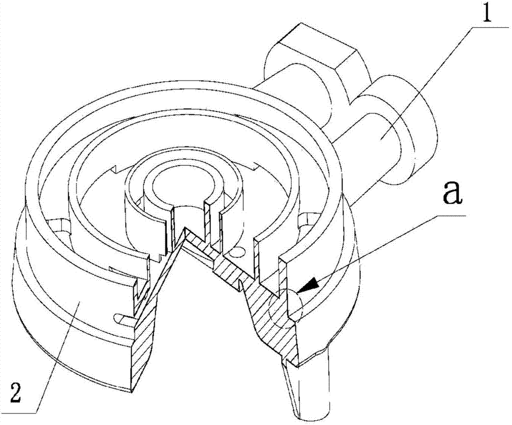 Aluminum alloy furnace end, manufacturing method of furnace end and combustor