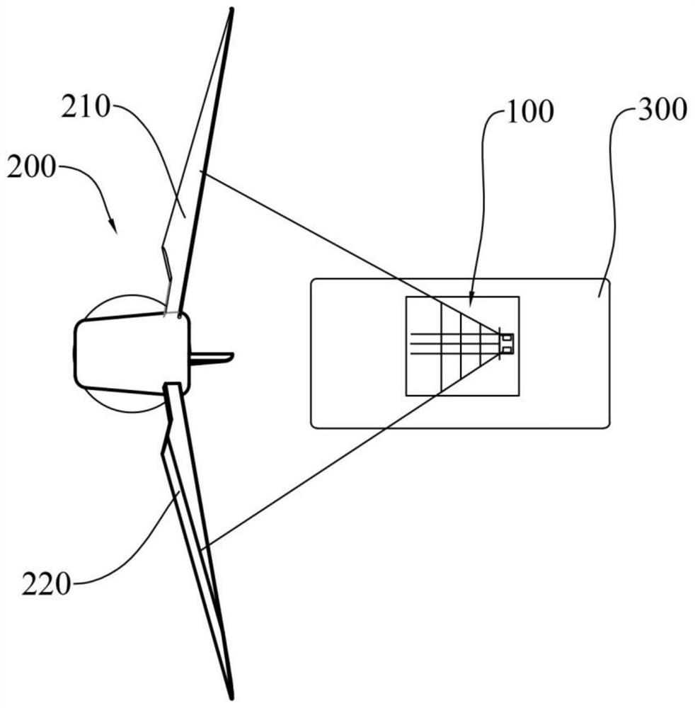 Wind cable system applied to fan hoisting