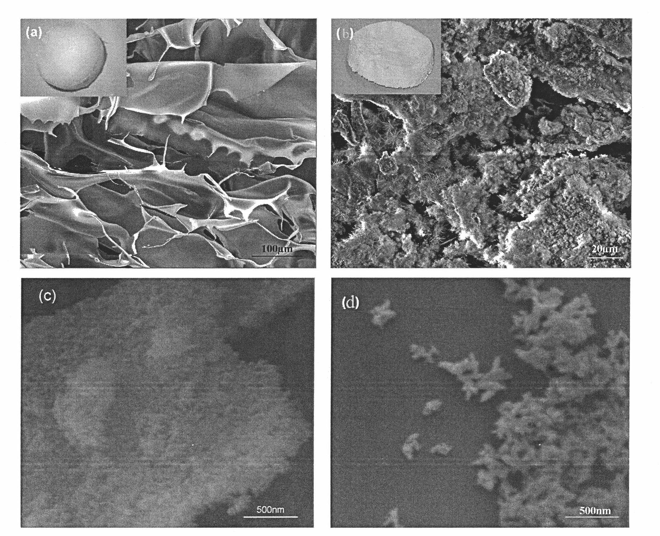 Nanometer hydroxyapatite/natural polymer composite, preparation method and application thereof