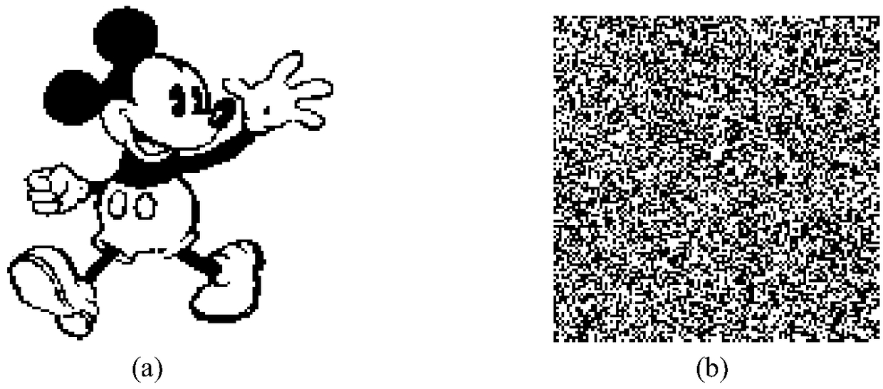 High-capacity binary image information hiding method