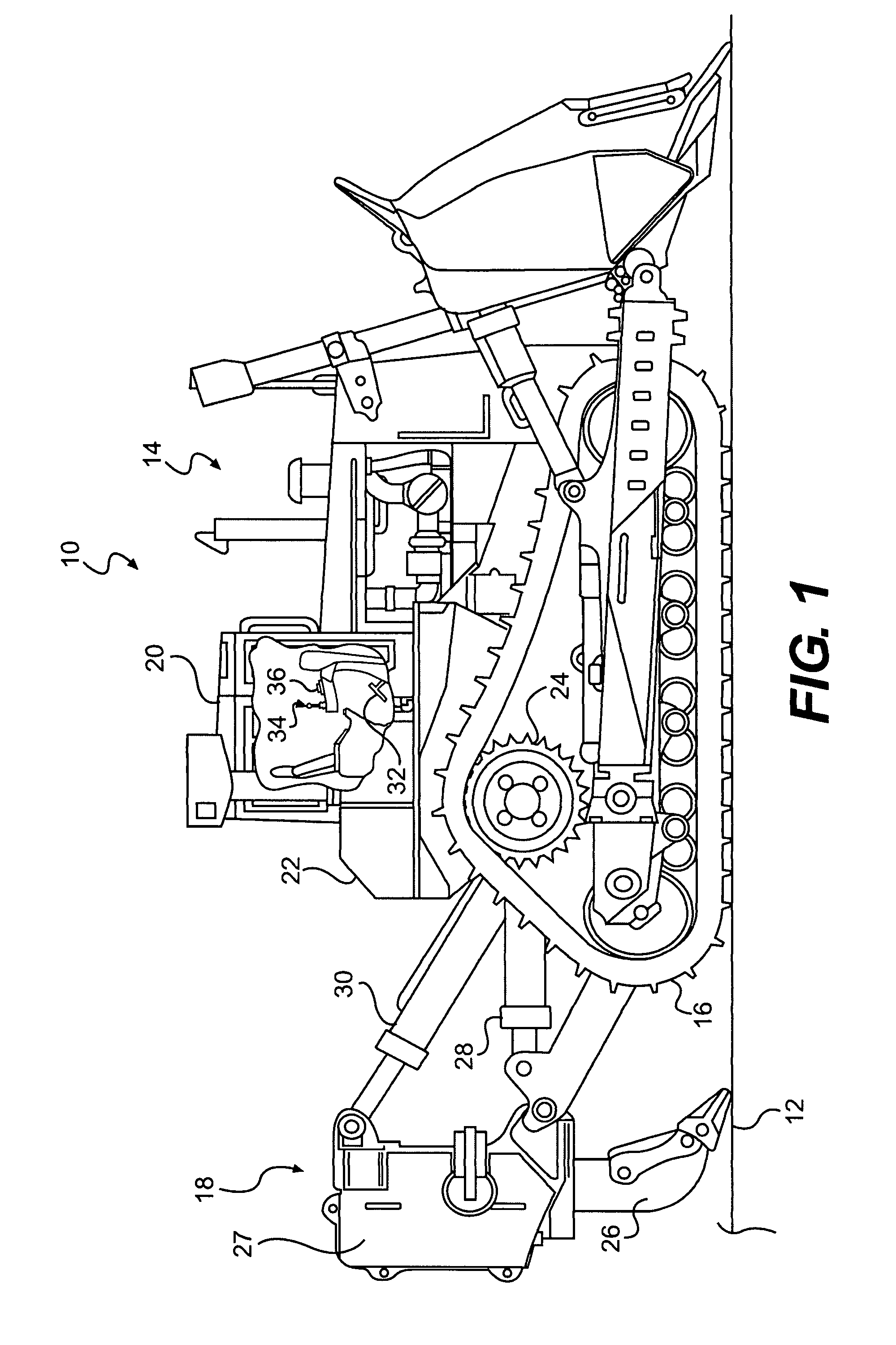 Ripper autodig system implementing machine acceleration control