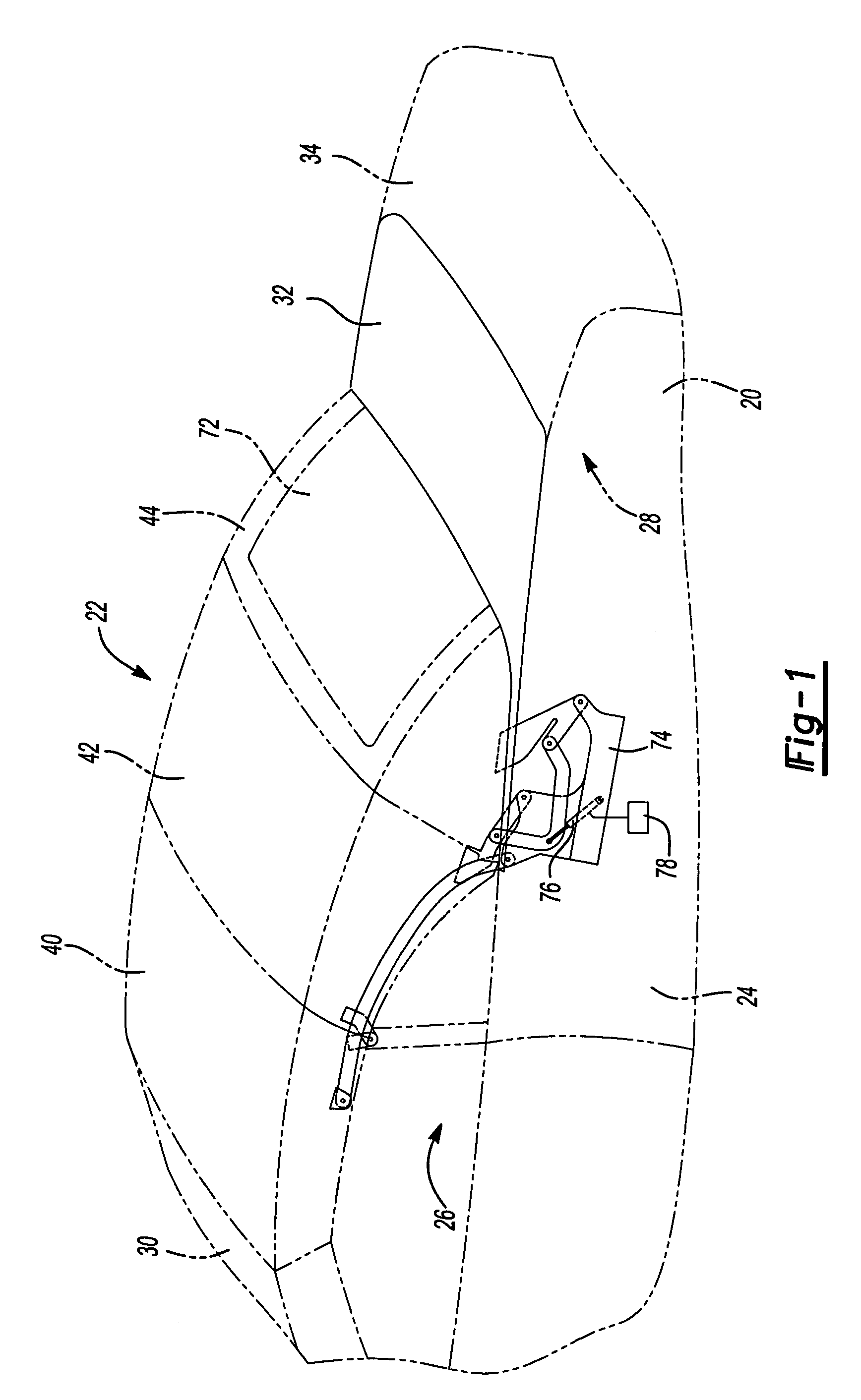 Convertible hardtop roof