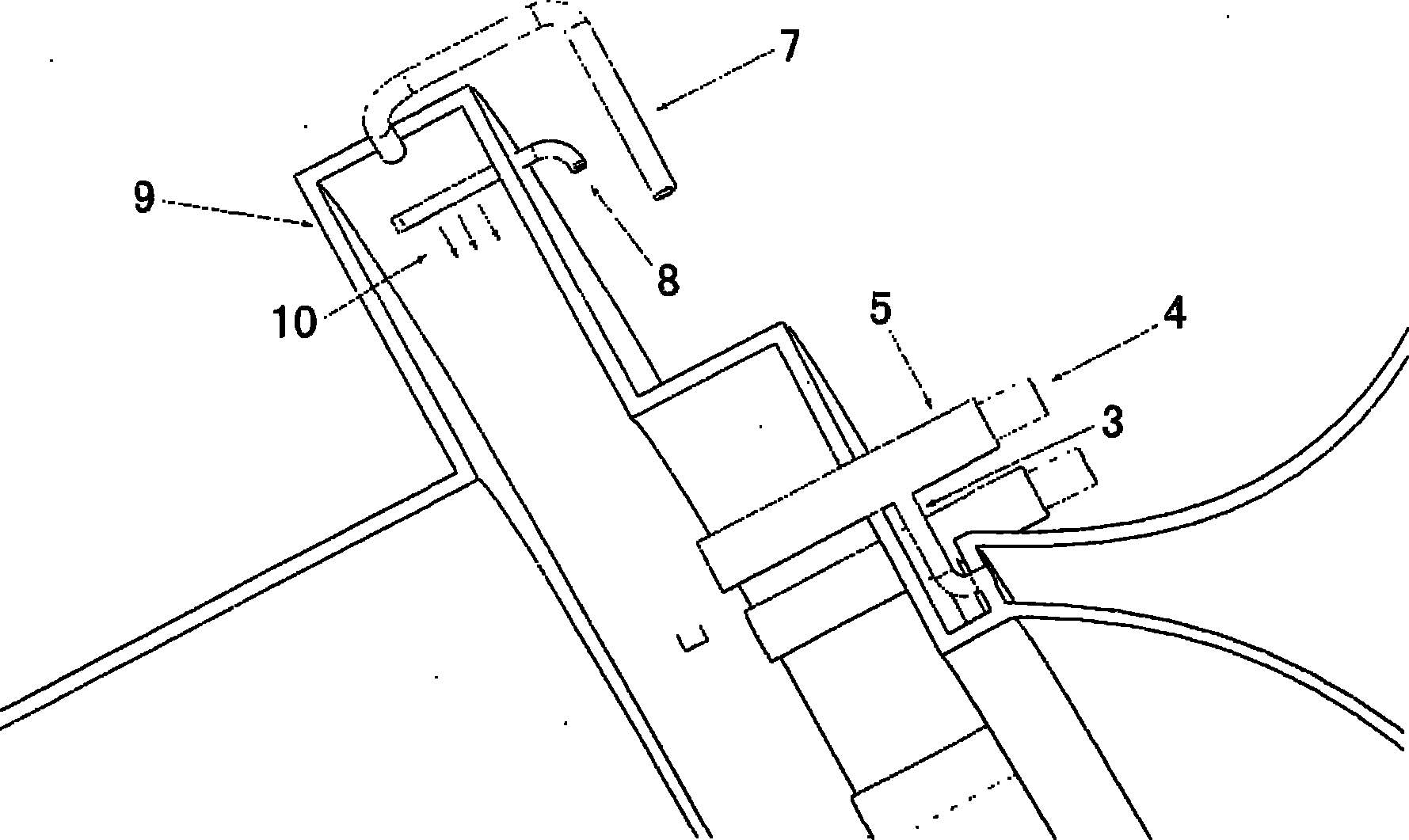 Flameless trapped vortex burner for gas turbine