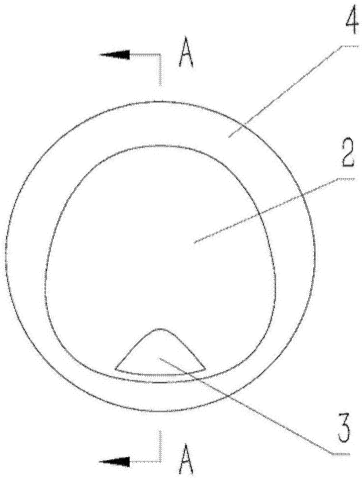 LED lamp polarizing light lens