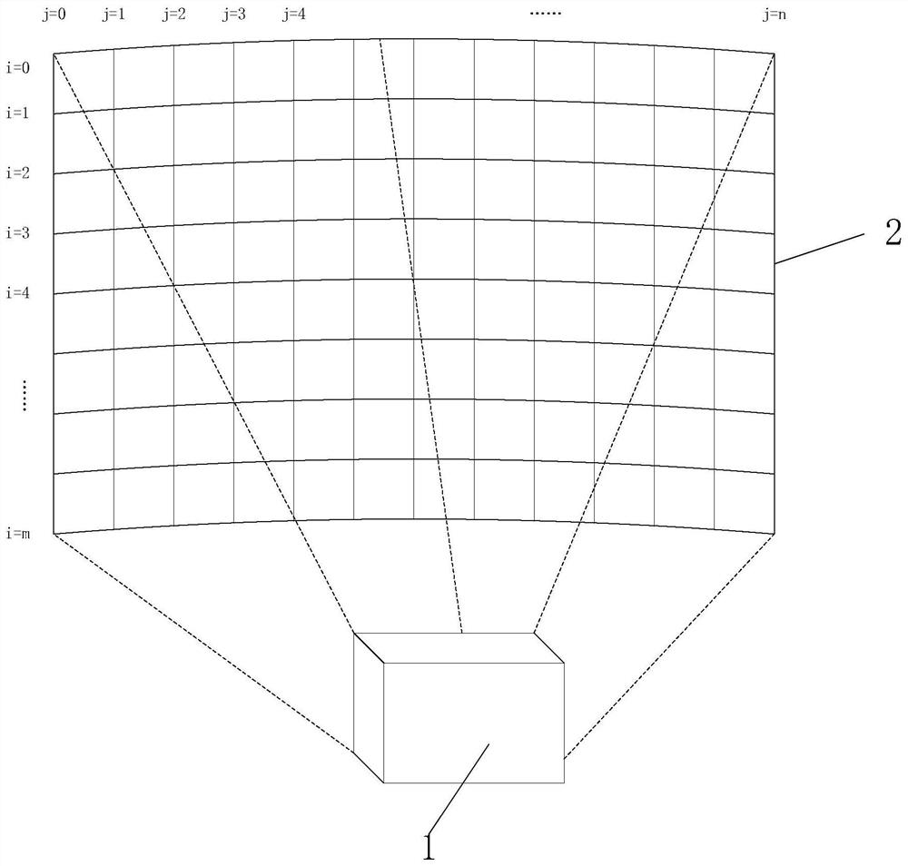 Method for filtering background of roadside radar in real time based on polygon modeling