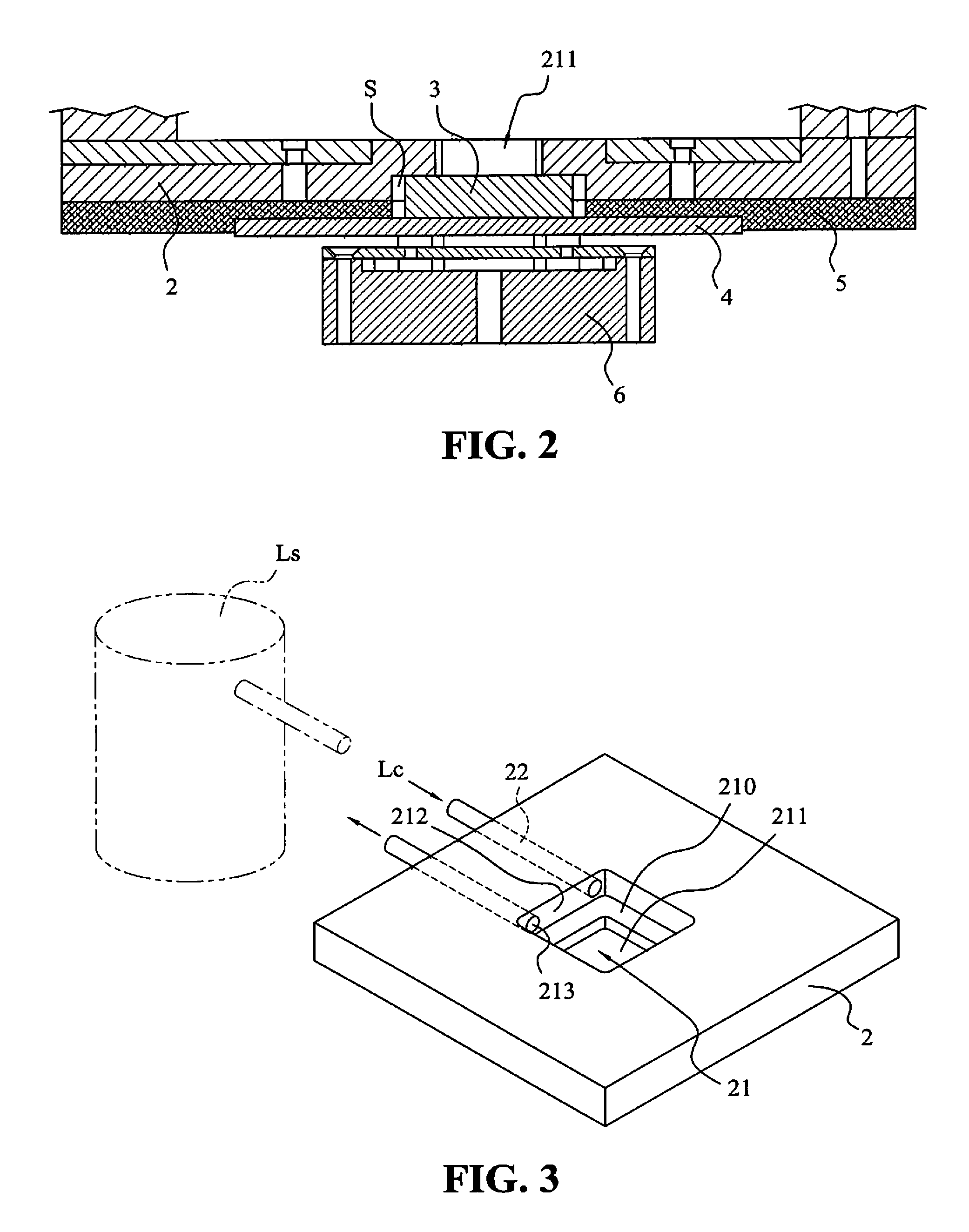 Temperature control module for a socket