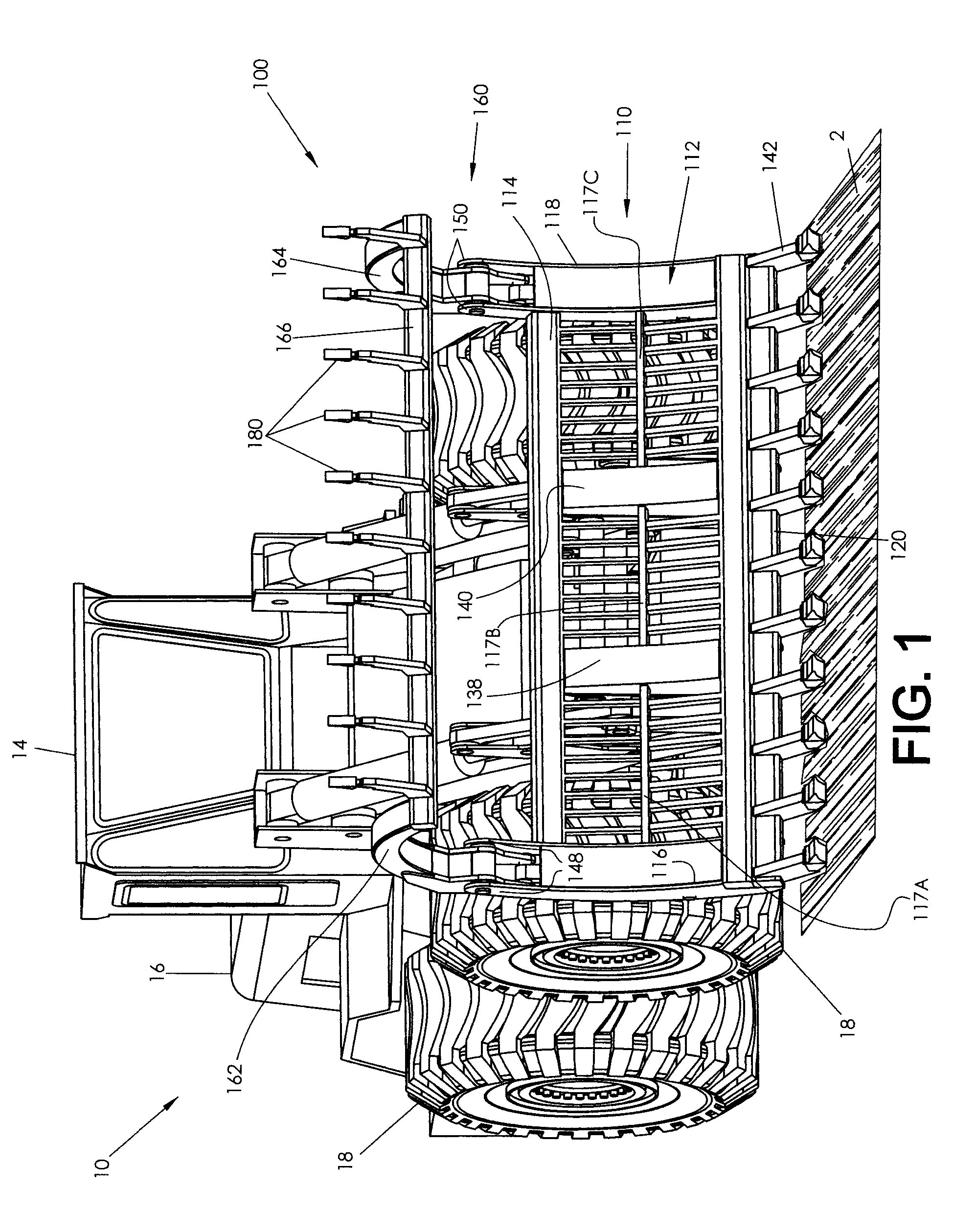 Ground clearing apparatus