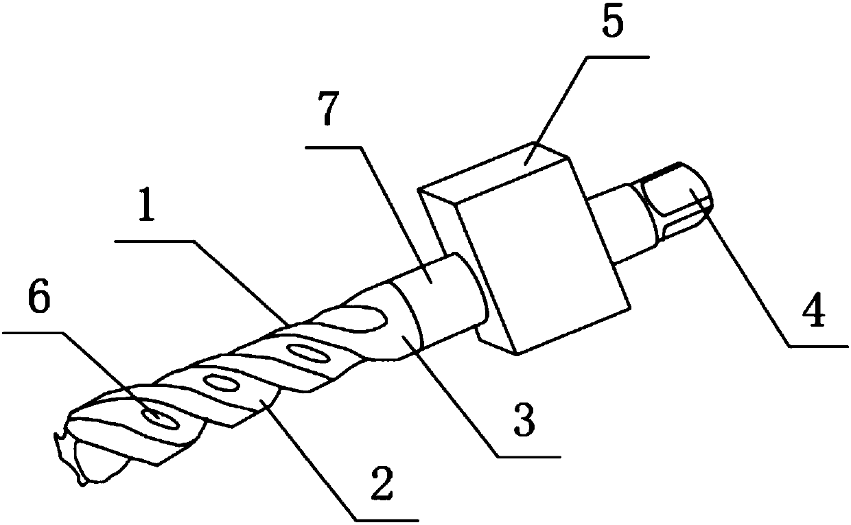 Milling cutter with spiral chip separating trough