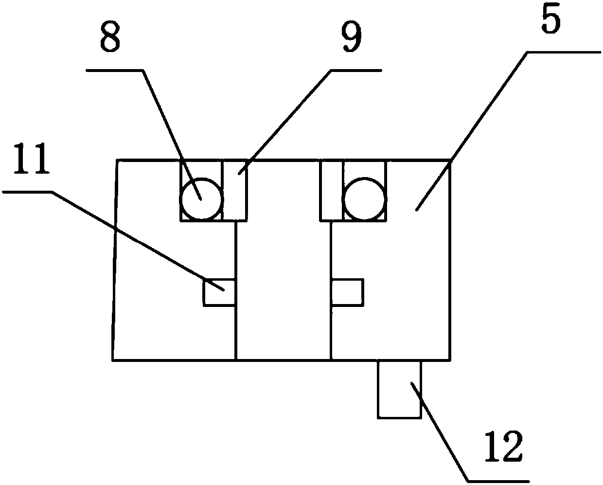 Milling cutter with spiral chip separating trough