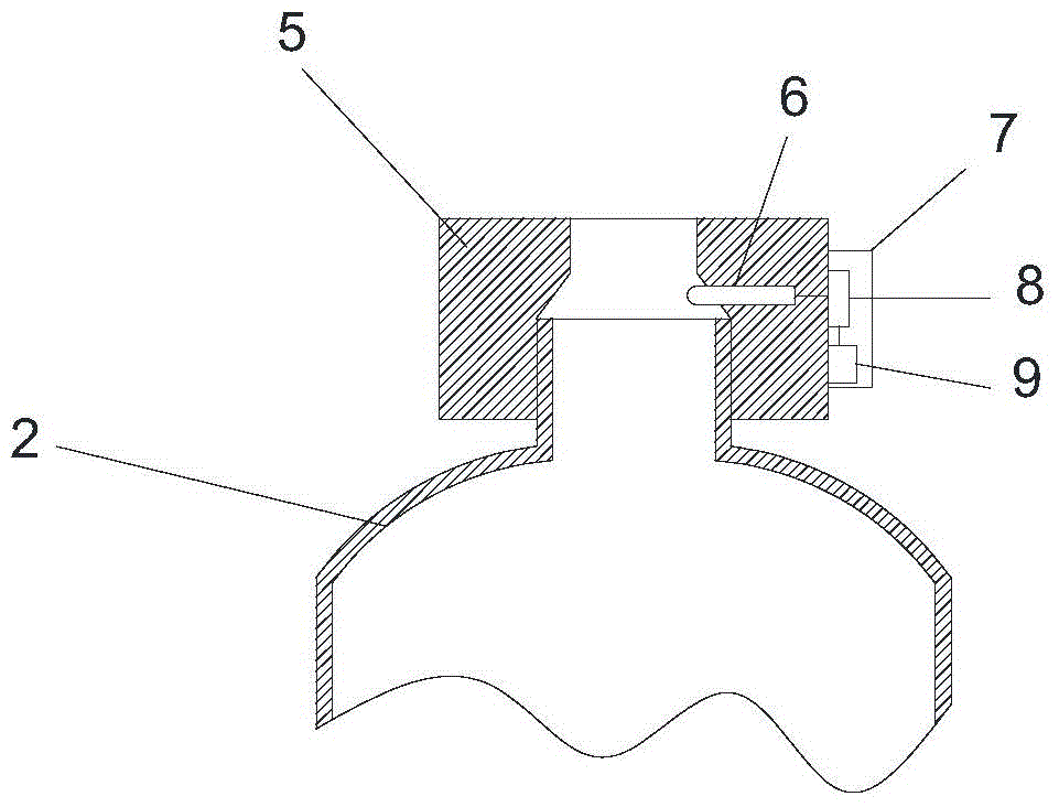 Remote pressure-detection fire extinguisher