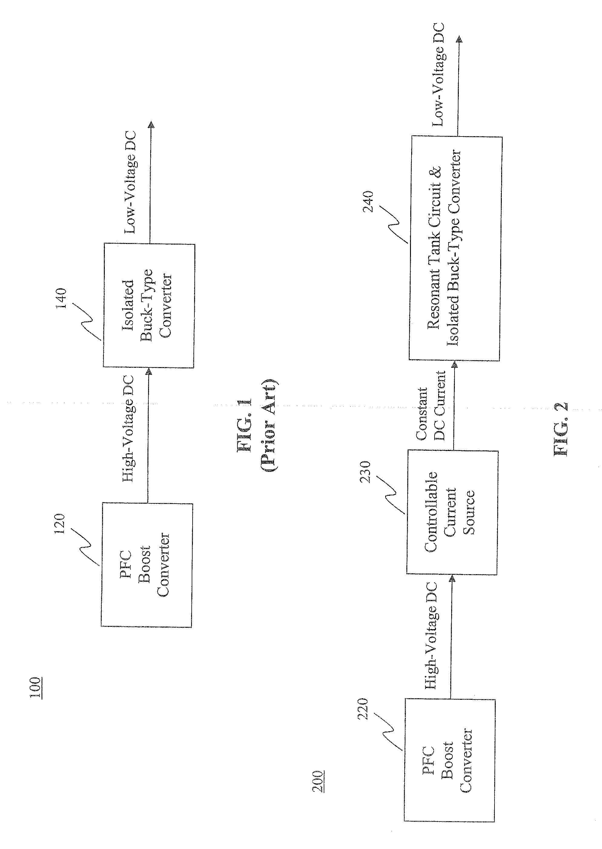 Two stage resonant converter