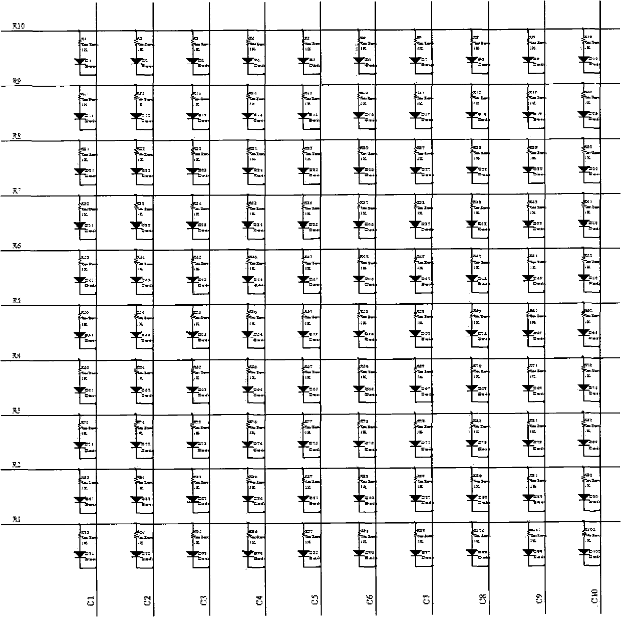 Ignition system for large-scale solid micro-thruster array