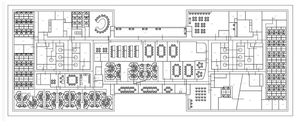 Webpage drawing method, drawing system and equipment for visualized indoor map