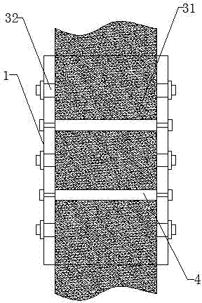 Bend paper-feeding humidification device applied to motor stator insulation paper