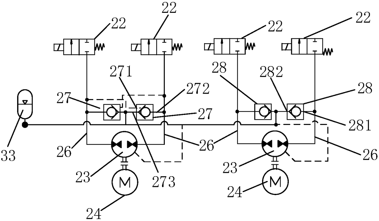 Electro-hydrostatic actuator with load compensation and high position precision and control method