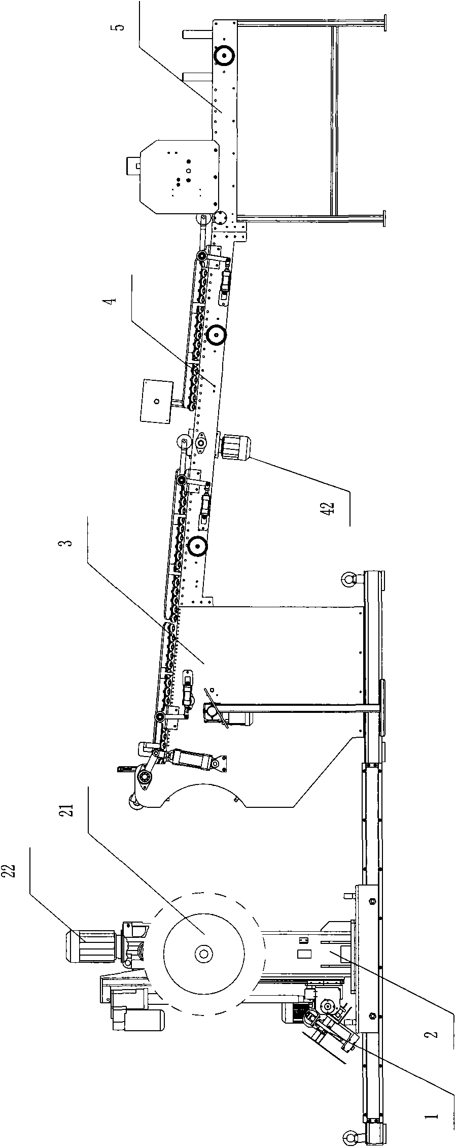 Full automatic tread abutting machine and abutting method thereof