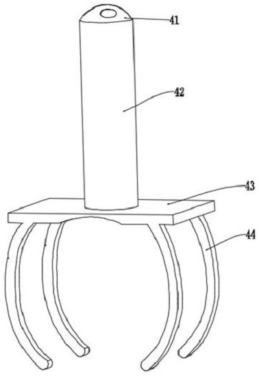 Heavy pipeline hoisting mechanism for highway engineering construction