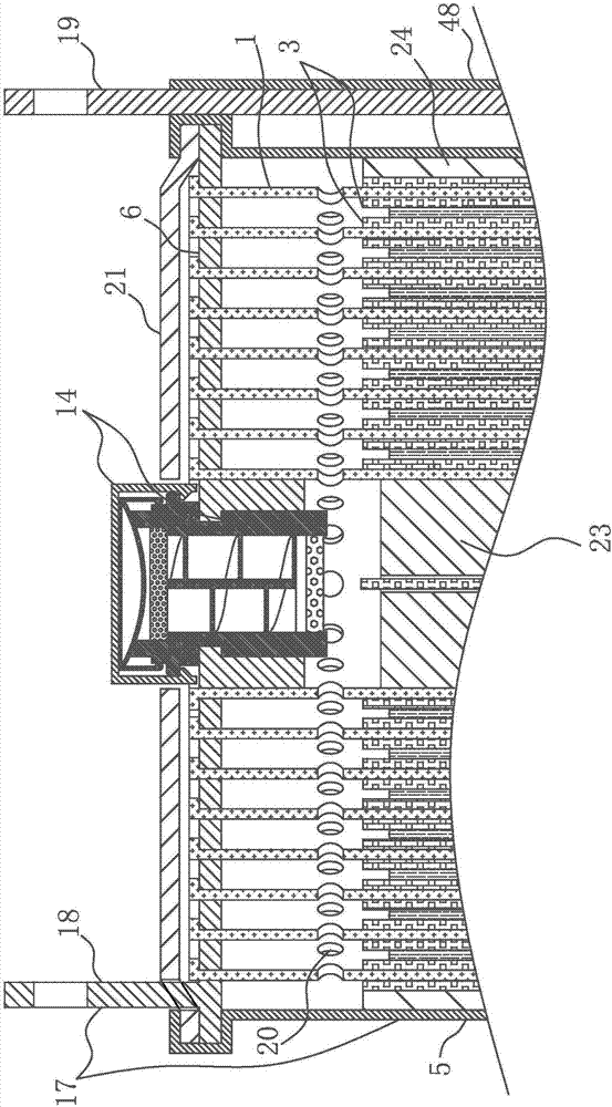 Winding battery equipped with continuous tab asymmetrical net-shaped electrode plate homodromous electrode capsule-film safety valve