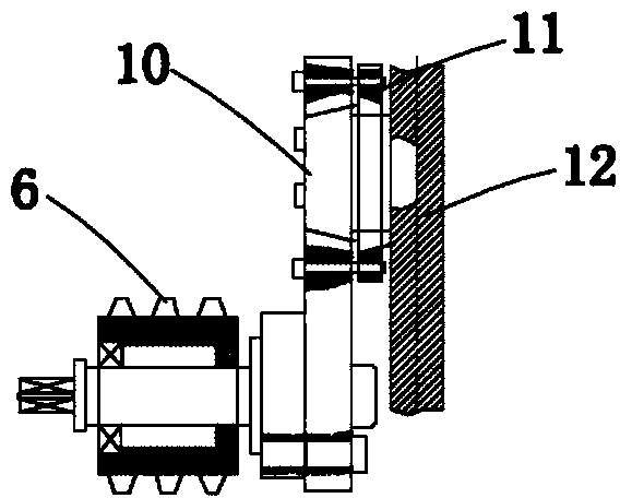 Wire cutter chain transmission tensioning assistance device