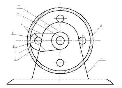 Cam type brake mechanism