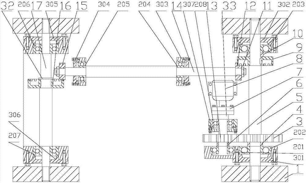 Pipeline outer wall bionic groove surface machining device and machining method thereof