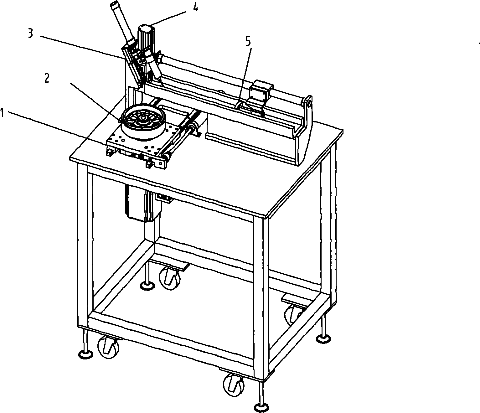 Automatic insertion machine of magnetic steel of motor