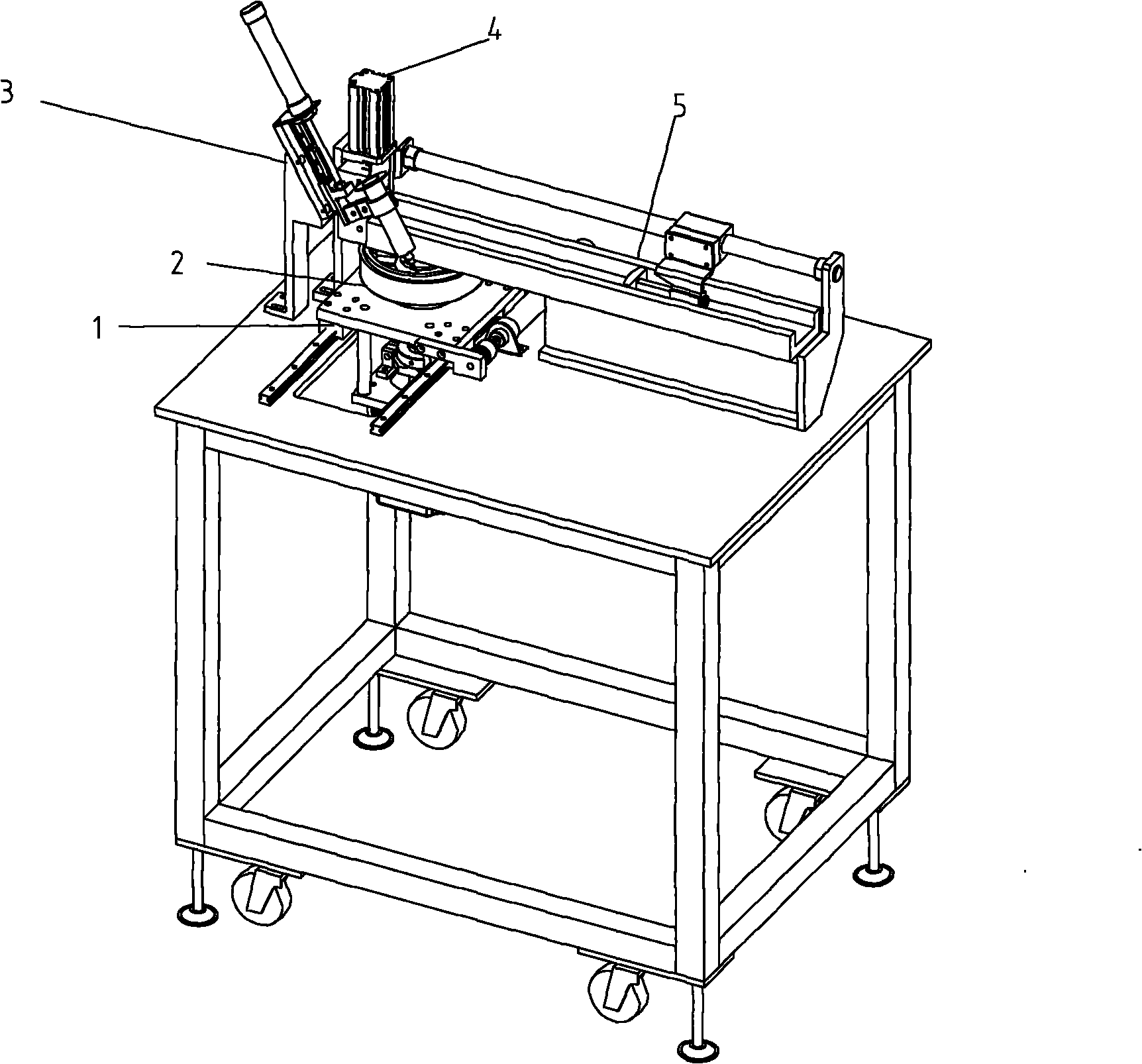 Automatic insertion machine of magnetic steel of motor