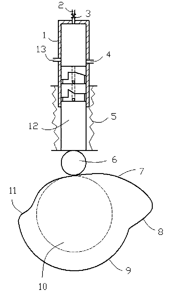 Plunger type twice fuel injection pump