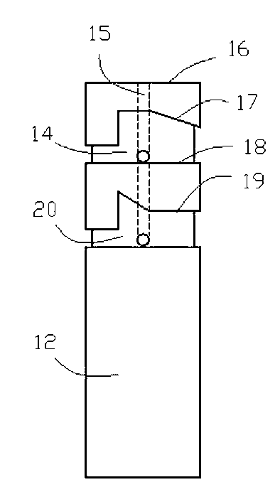 Plunger type twice fuel injection pump