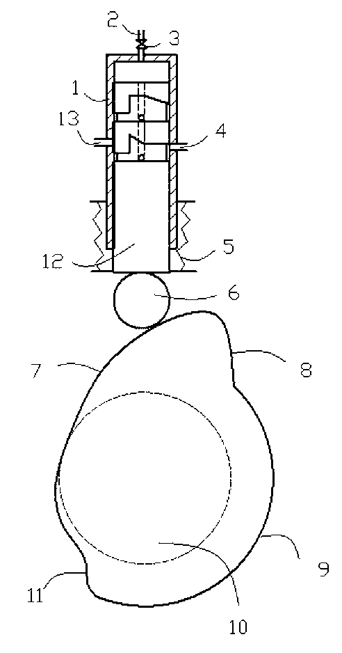 Plunger type twice fuel injection pump