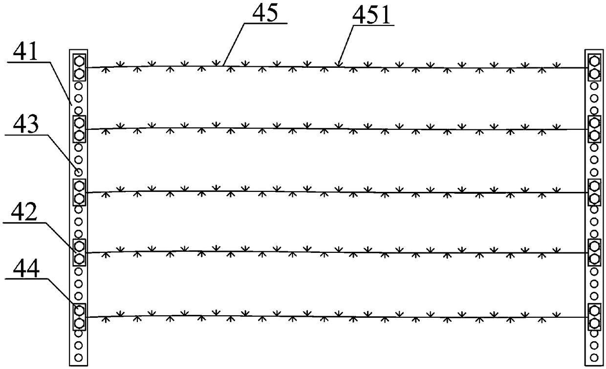 Adjustable power equipment guardrail