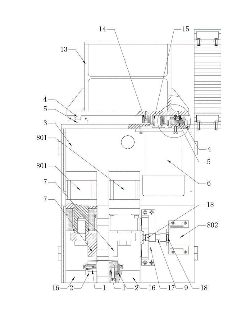 Cold-rolled wire online automatic rebar butt welding device