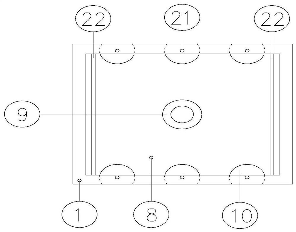 Test device for stabilizing pressure under the condition of single pile vertical static load test