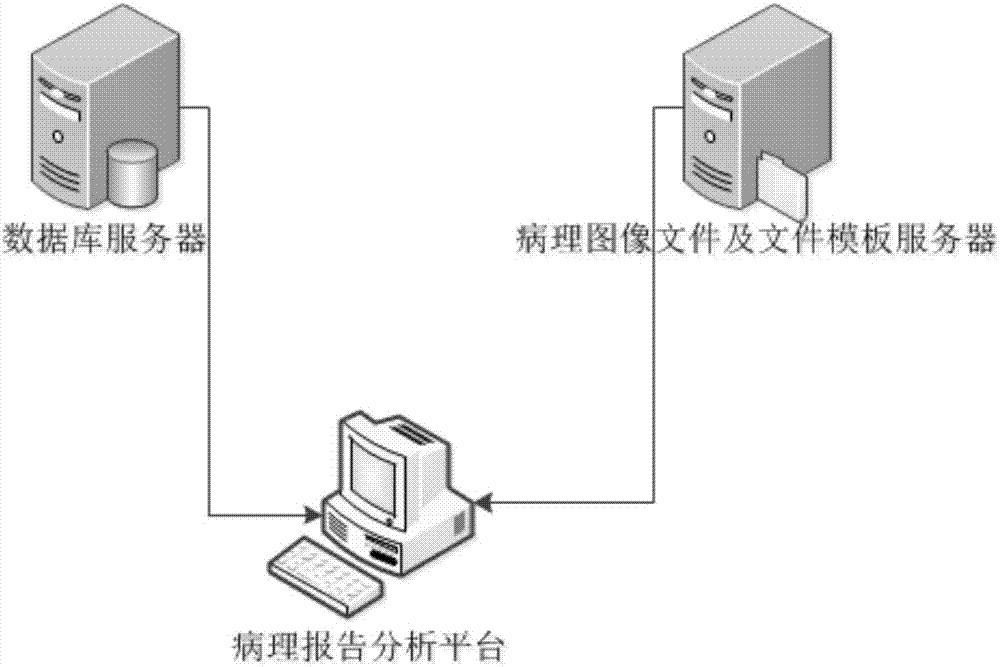 Pathological diagnosis report generation system and method applicable to liver cancer and gastrointestinal carcinoma