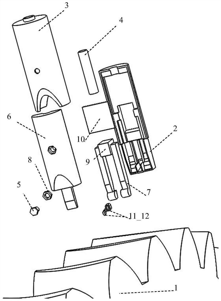 Micro-magnetic nondestructive testing sensors suitable for concave curved surface