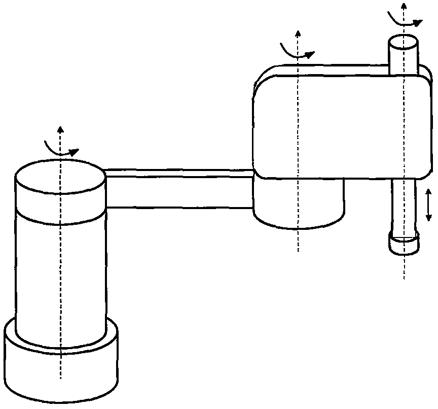 SCARA robot trajectory tracking control method based on prediction indirect iterative learning